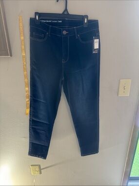Avenue Dark Indigo Skinny Jeans